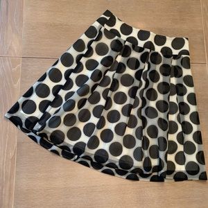 Polka dot skirt